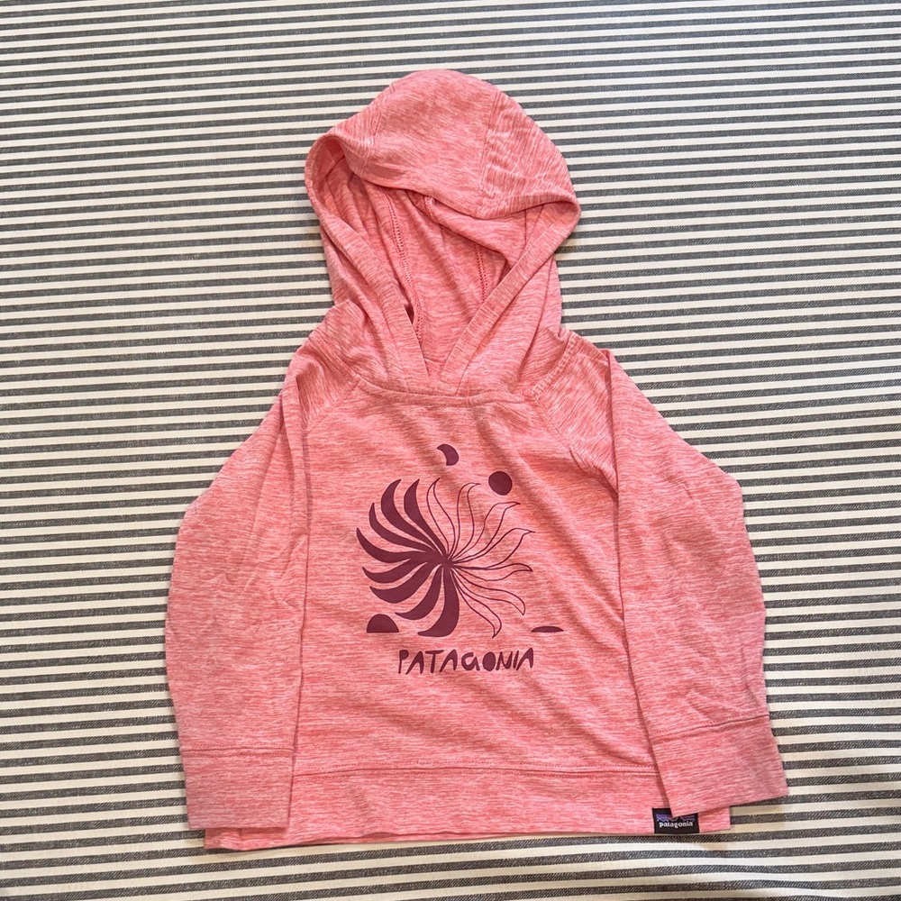 Patagonia Kids Coral Long Sleeve Sun Shirt 12-18 Months